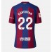 Günstige Barcelona Ilkay Gundogan #22 Heim Fussballtrikot Damen 2023-24 Kurzarm